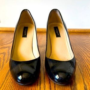 Ann Taylor patent pumps